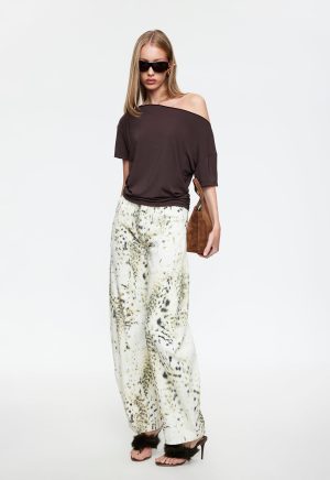 HORSESHOE JEAN – SNOW LEOPARD