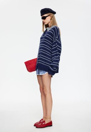 HONEY MINI SHORTS  – SLATE BLUE