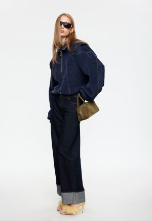 VISTA BOMBER – WASHED NAVY