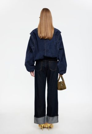 VISTA BOMBER – WASHED NAVY