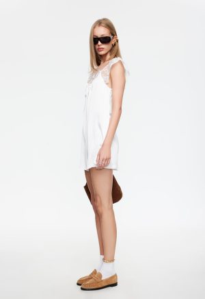11:11 MINI DRESS – PEARL