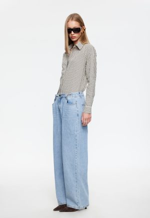 NIRVANA SHIRT – VINTAGE BEIGE PLAID