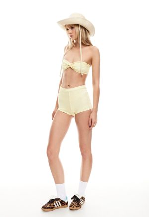 BLOOM BOOTY SHORT – LEMONTINI POLKA