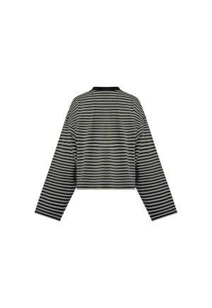 BLOOM LONG SLEEVE – FOREST STRIPE