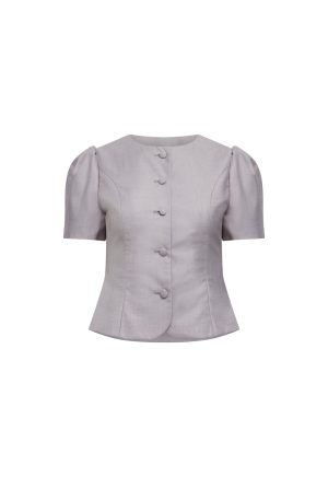 FEMME BLOUSE – GREY