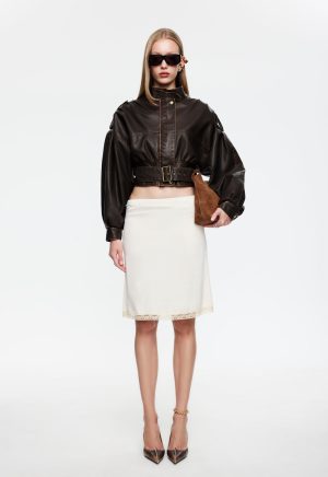 BELLA MIDI SKIRT – BUTTER