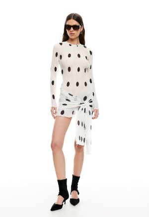 FORD MINI DRESS – MOONLIGHT POLKA