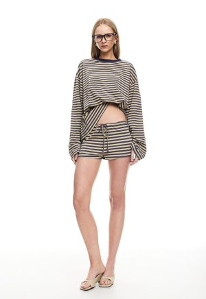 KOURT BLOOMERS – BEIGE STRIPE