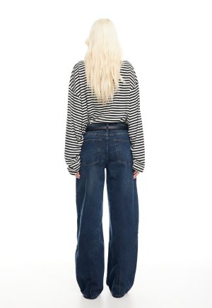 BLOOM LONG SLEEVE – ONYX STRIPE