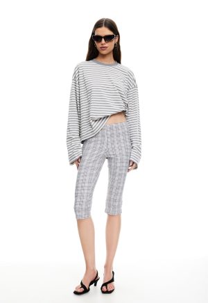 BLOOM LONG SLEEVE – ASH STRIPE