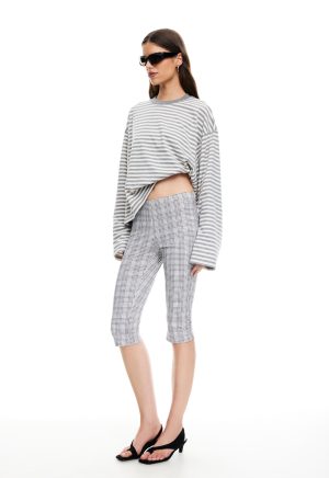 BLOOM LONG SLEEVE – ASH STRIPE