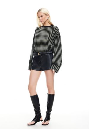 BLOOM LONG SLEEVE – FOREST STRIPE