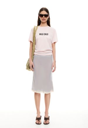 SHORELINE MIDI SKIRT – ASH