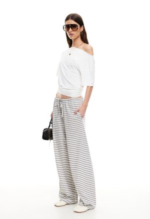 BLOOM PANT – ASH STRIPE