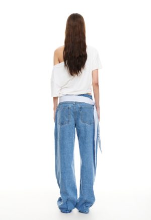 SERENITY JEAN – MID BLUE