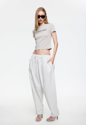 AURA PANT – GREY MARLE