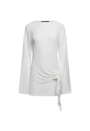 COSMIC MINI DRESS – PEARL