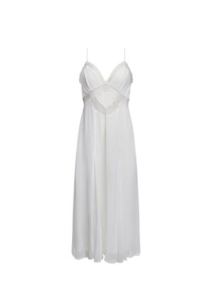 HARMONY MIDI DRESS – PEARL