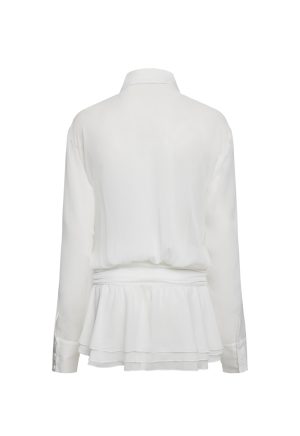 GIRLS GIRLS GIRLS MINI DRESS – SNOW