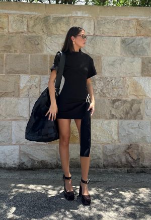 MARTINI MINI DRESS – ONYX