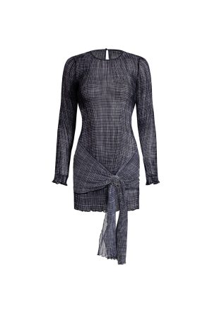 FORD MINI DRESS – NOIR PLAID
