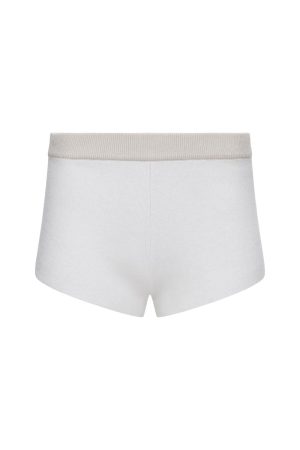 HOUSEWIFE KNIT SHORT – HEATHER GREY