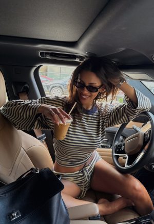 KOURT BLOOMERS – BEIGE STRIPE